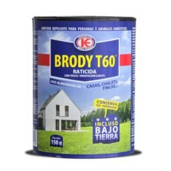 RATICIDA BRODY T60 CEBO FRESCO 150 GR.